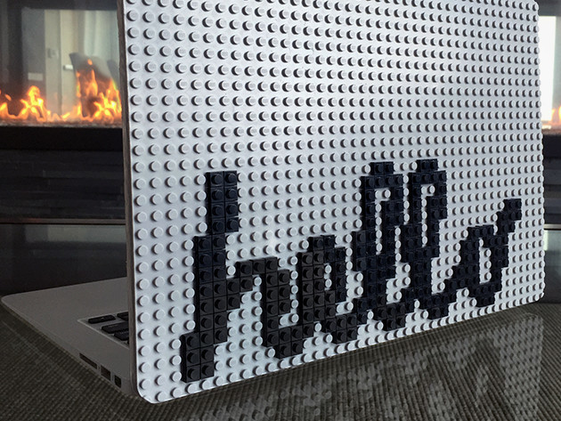 Betjening mulig krabbe skinke Brik Book Is a LEGO-Like Backing For Your Macbook