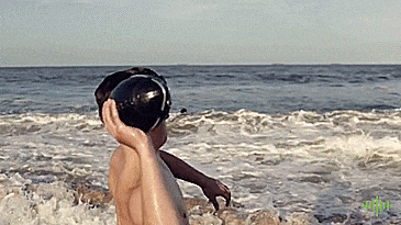 BRO Ball - Football With Bluetooth Speaker In It - GIF