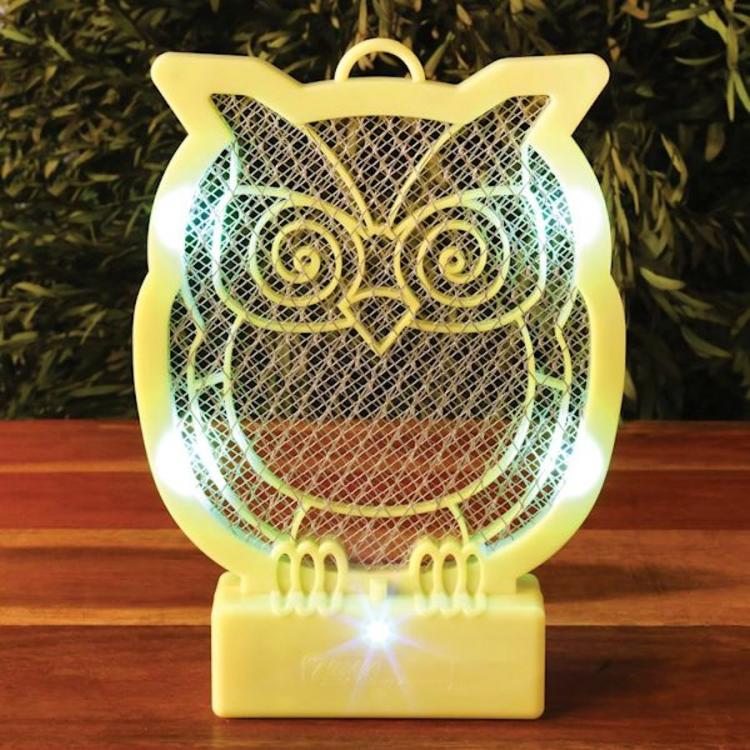 Owl-Shaped Bug Zapper