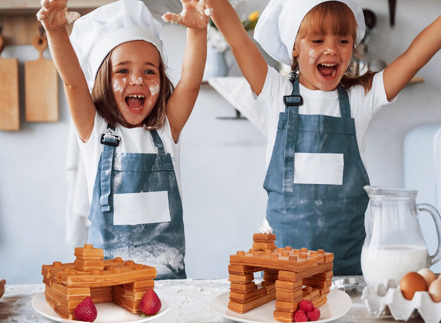 Building block waffle maker 