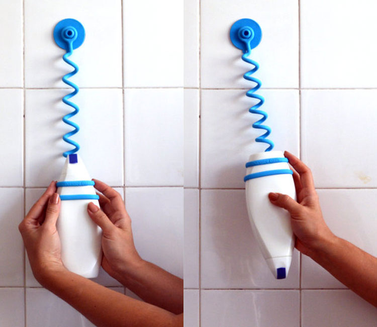 Bungee Bath - Shampoo Bottle Bungee Cord