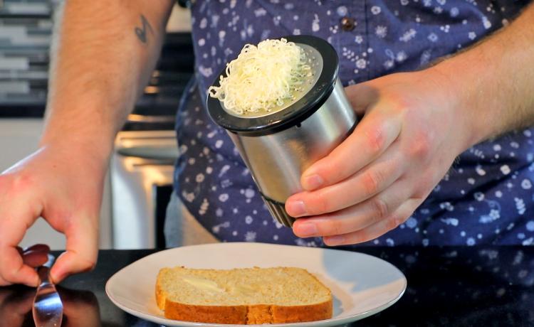 Butter Mill Grate Makes Hard Butter Easily Spreadable - How to Easily hard butter