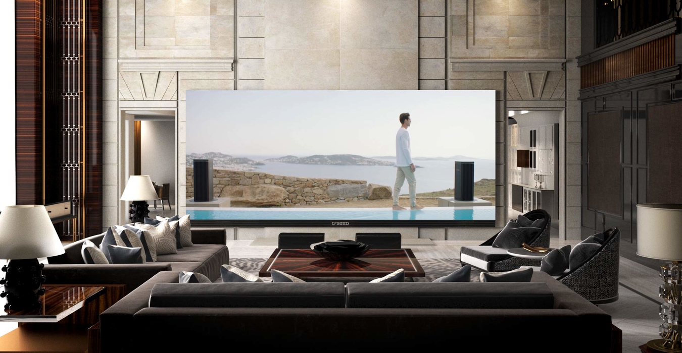 C SEED Giant Folding Television - Luxury fold-away TV