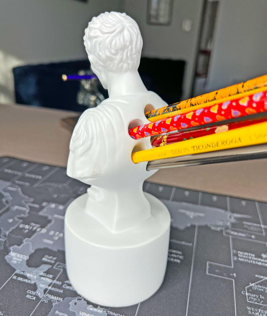 Julius Caesar Pencil Holder