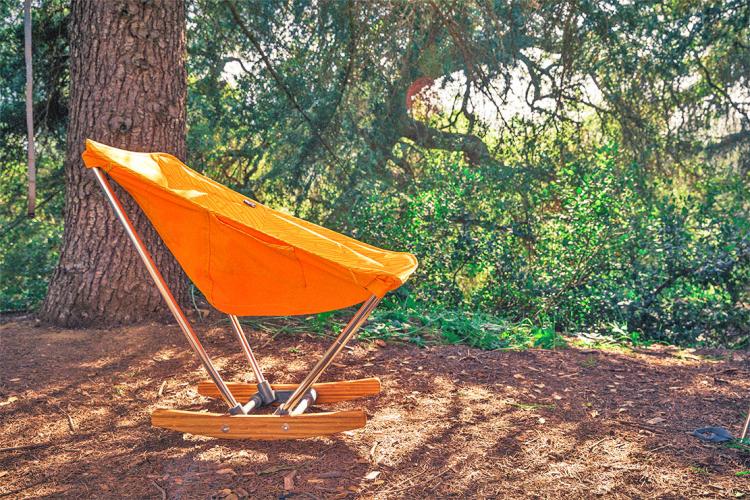 Evrgrn Campfire Fold-Out Rocking Chair