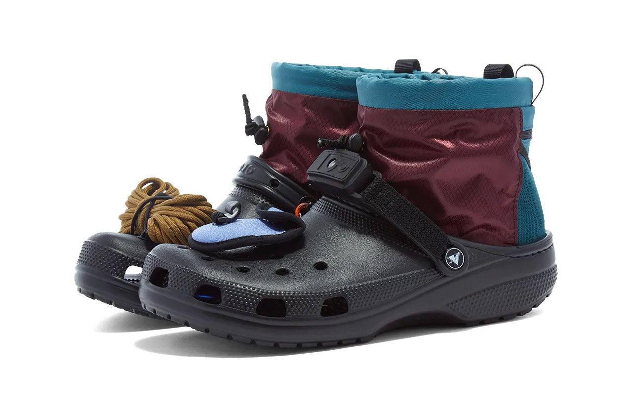 camping crocs with survival tools 8980