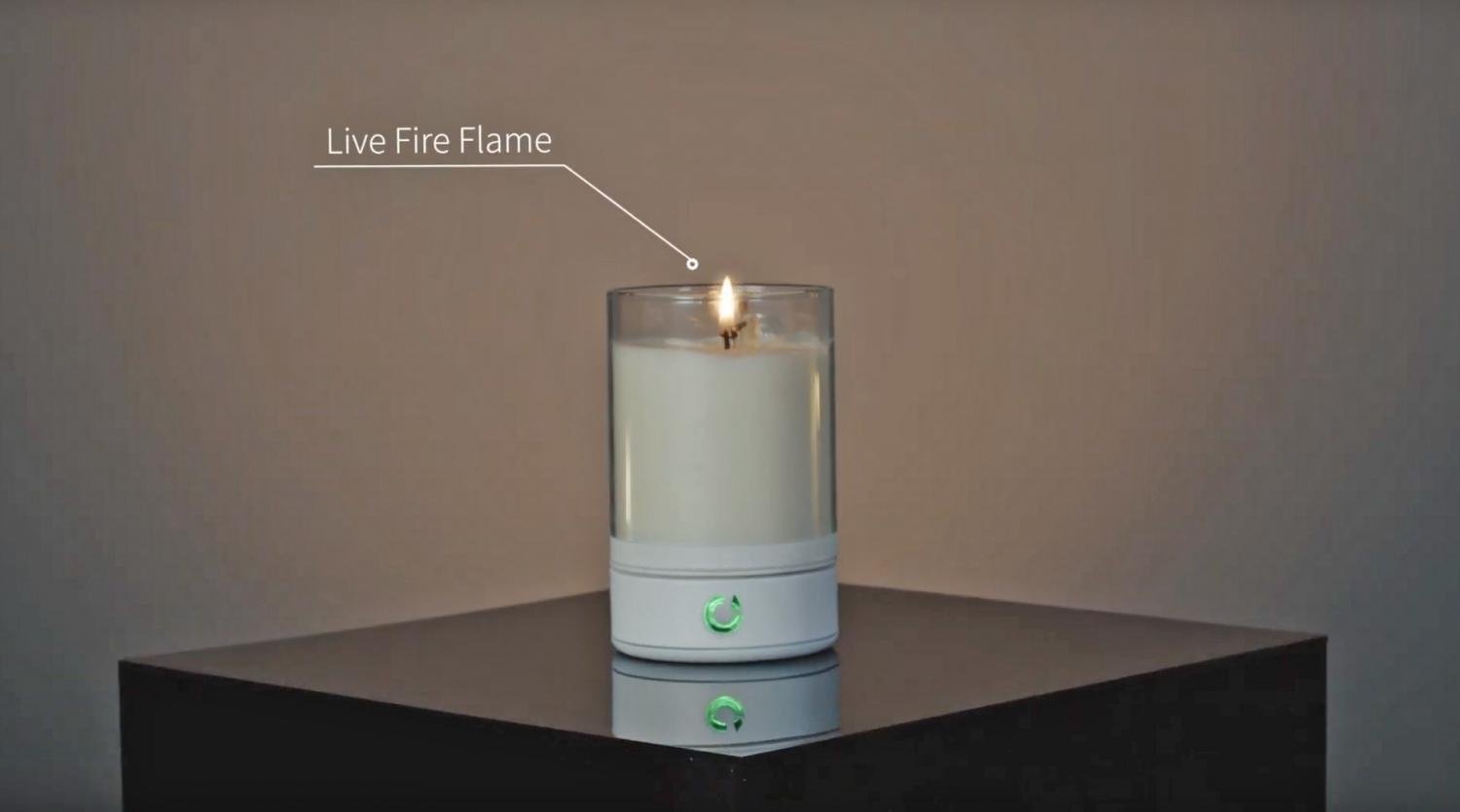Candle Touch Smart Candle Ignites From Smart Phone - Light candle remotely from phone
