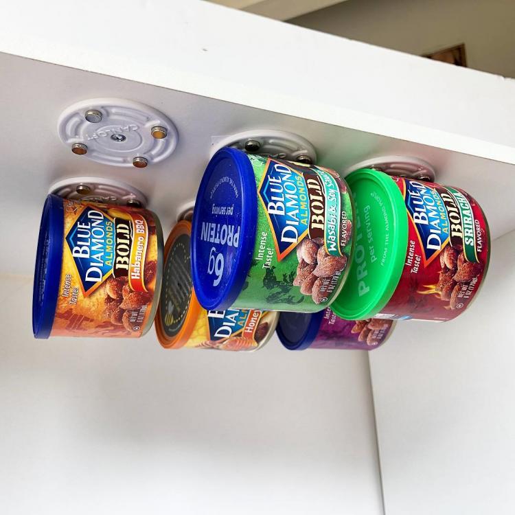CanLoft Magnetic Canned Food Hangers Save Space In Your Pantry