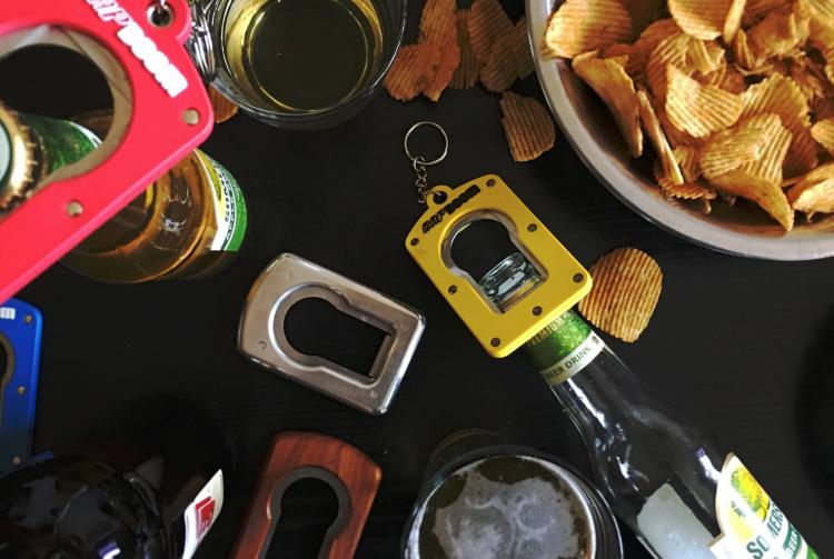 CAPBOOM: Bottle Opener That Launches Bottle Caps Like a Champagne Cork