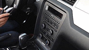 DuoMount CD Slot Phone and Tablet Car Dashboard Mount - GIF