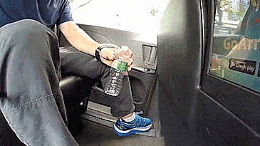 Urinate In Car Aid Extendable Water Bottle Hose - The Car Pool pee tube