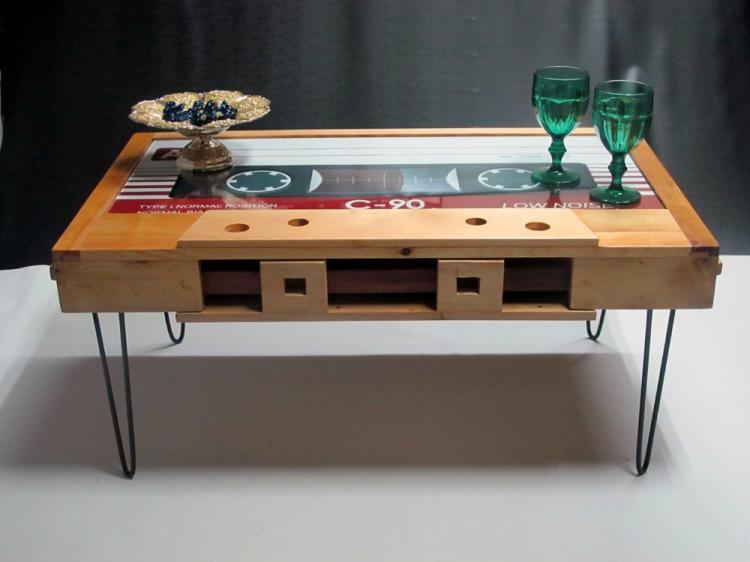 Cassette Tape Coffee Table