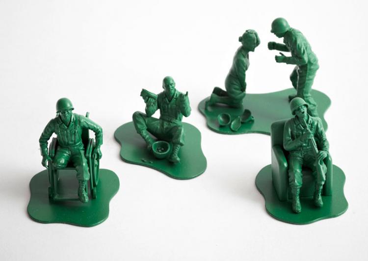 Casualties of War - Realistic Little Green Army Men