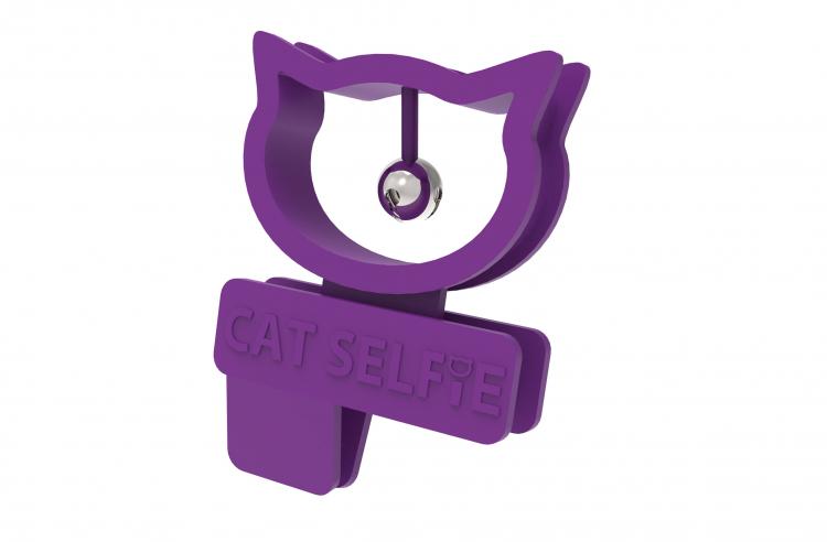 Cat Selfie Smart Phone Hanging Bell Attachment - Dinging bell cat selfie gadget