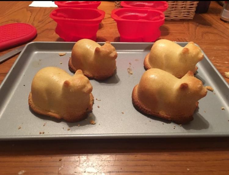 cat cake mold