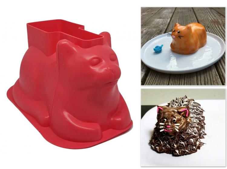 Cat Shaped Cupcake Molds