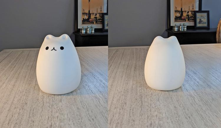 Cat Night-Light Tap The Kitty To Turn It On/Off - Cat Tap Lamp