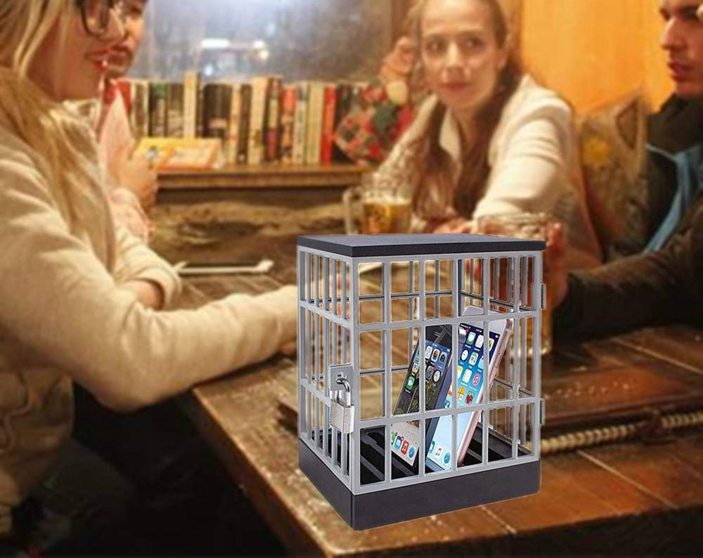 Cell Phone Lock-Up - Caged Timed Jail for your smart phone
