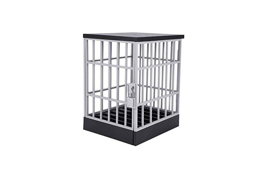 Cell Phone Lock-Up - Caged Timed Jail for your smart phone