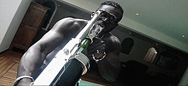 Champagne Gun - GIF