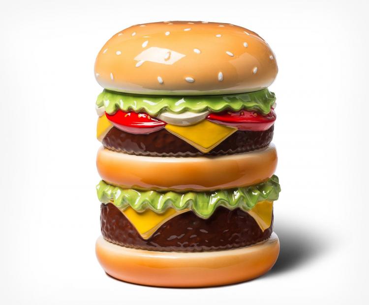 Cheeseburger Cookie Jar