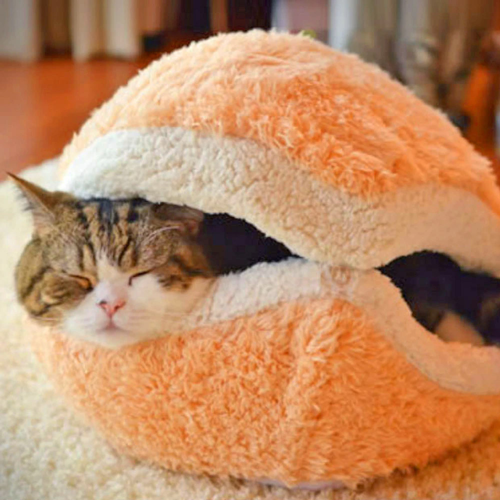 Cat Cheeseburger Bed