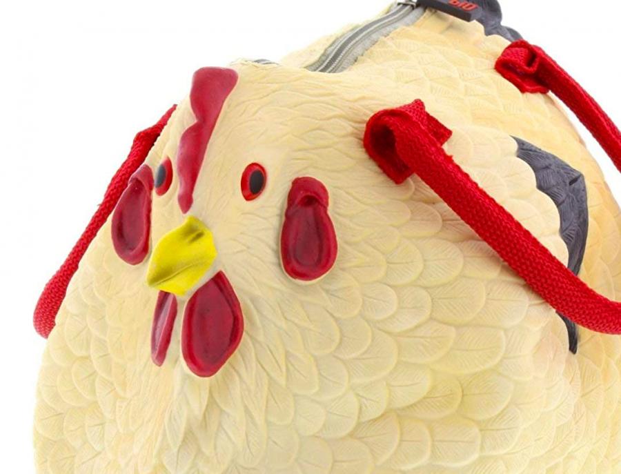 Rubber Chicken Bag - Chicken shaped purse