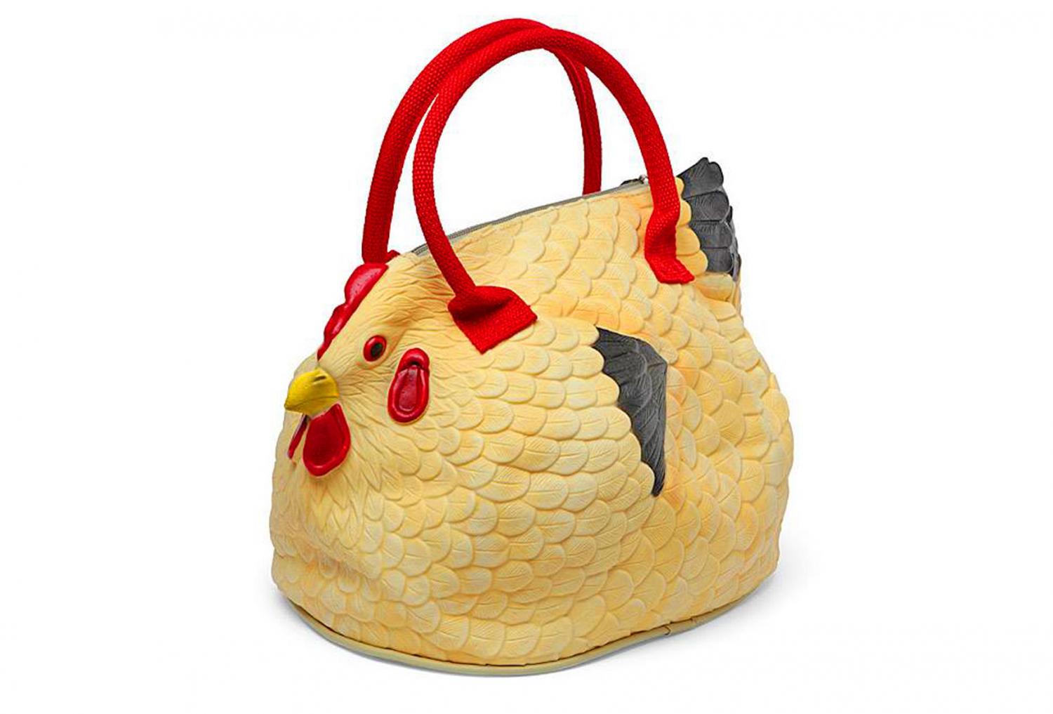 Rubber Chicken Bag - Chicken shaped purse