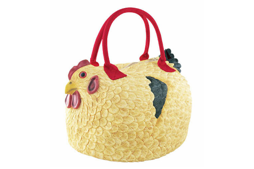 Rubber Chicken Bag - Chicken shaped purse