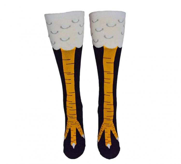 These Chicken Leg Socks Make It Look Like You Have Actual Chicken Legs