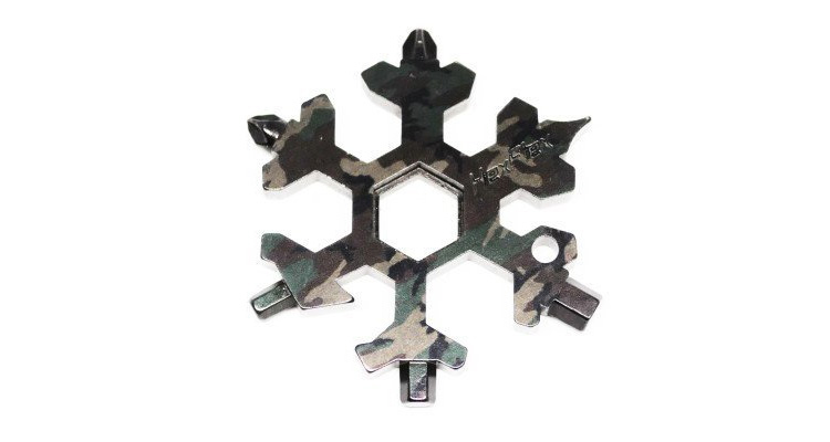 Hexflex Snowflake Multi-Tool and Bottle Opener