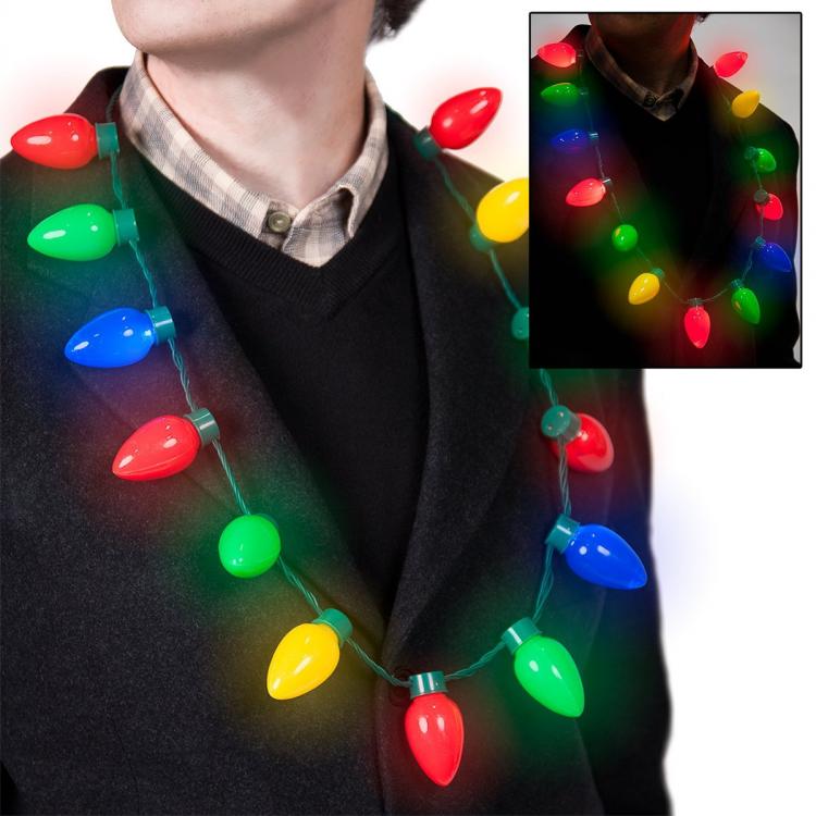 Christmas Bulb Necklace LED Light-up Glowing Strawberry Necklace Glow in  The Dark Necklace Carnival Party-Favors-Decor - AliExpress