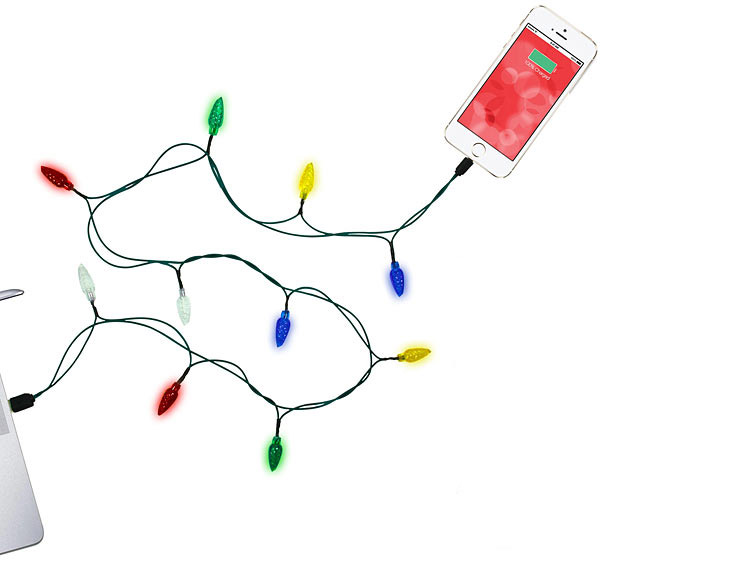 Mini Christmas Lights Phone Charging Cable - Christmas Lights Charging Cable