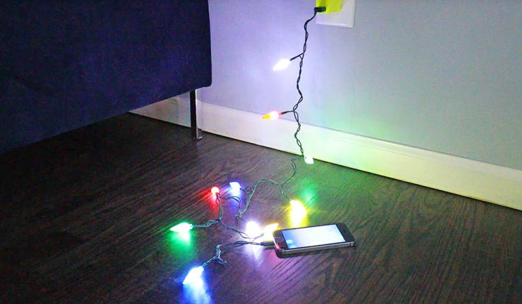 Mini Christmas Lights Phone Charging Cable - Christmas Lights Charging Cable