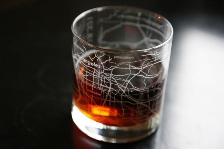 City Maps Etched Onto Drinking Glasses