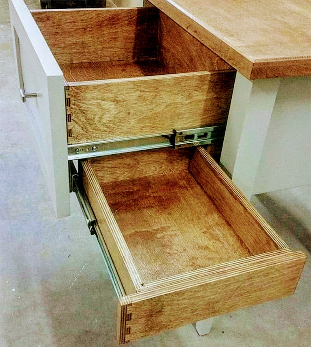 hidden drawer inside a drawer