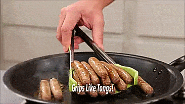 Clever Tongs: Tongs and Spatula Combo - Best kitchen cooking tool