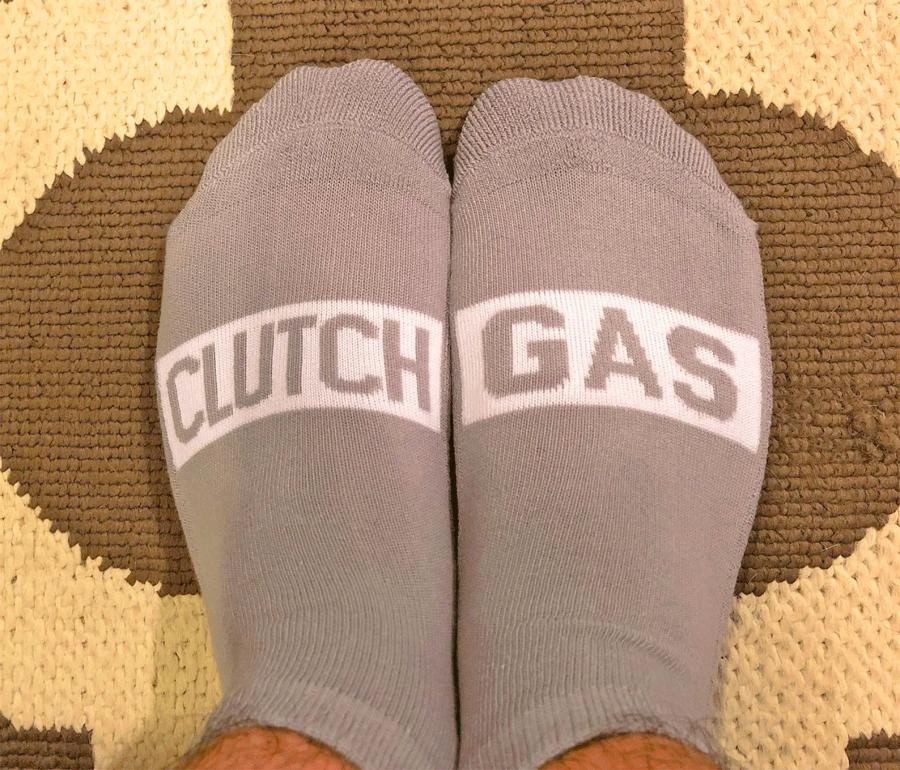 Funny Clutch Gas Socks For Manual Transmission Car Drivers