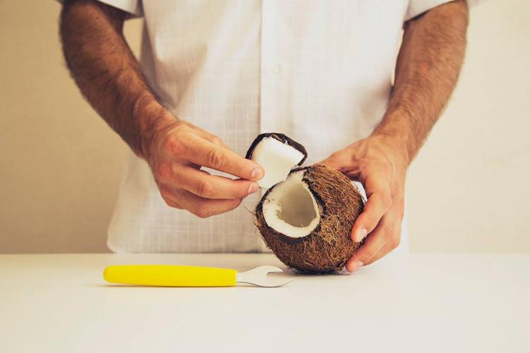 Cococrack Lets You Easily and Safely Open and Cut Coconuts