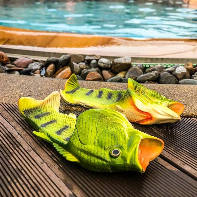 Fish hot sale shaped slippers