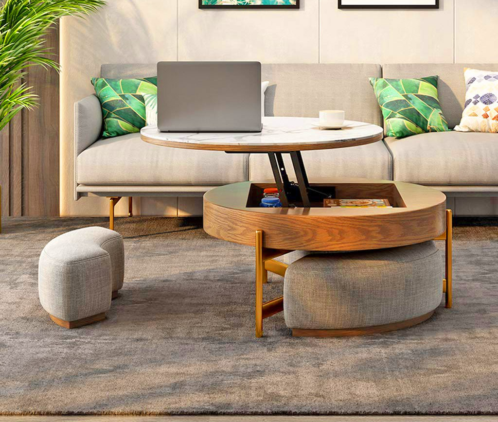 24 Types Of Coffee Tables With A Lift Up Top Adjustable Height