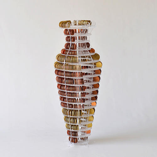 Coin Organizing Vase