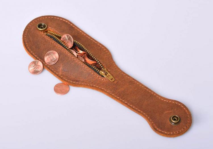 Someone Invented a Leather Coin Purse That Doubles as a Self-Defense Weapon