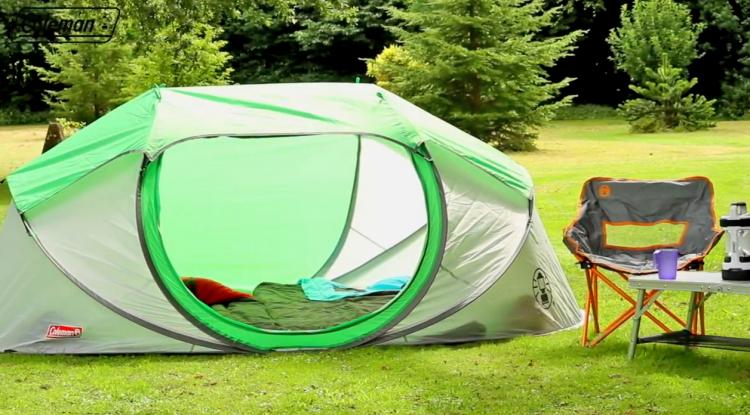 Coleman Has Made a 4-Person Pop-Up Tent That Sets Up Instantly