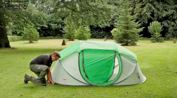 Coleman Has Made a 4-Person Pop-Up Tent That Sets Up Instantly