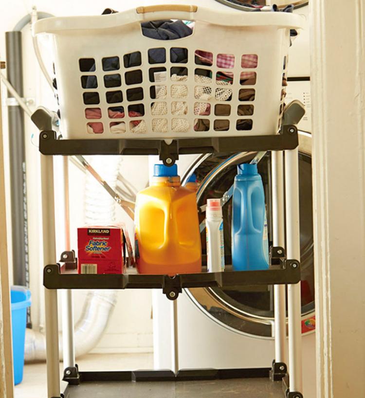 Olympia Collapsible Service Cart Folds Down To Just 8 Inches Wide