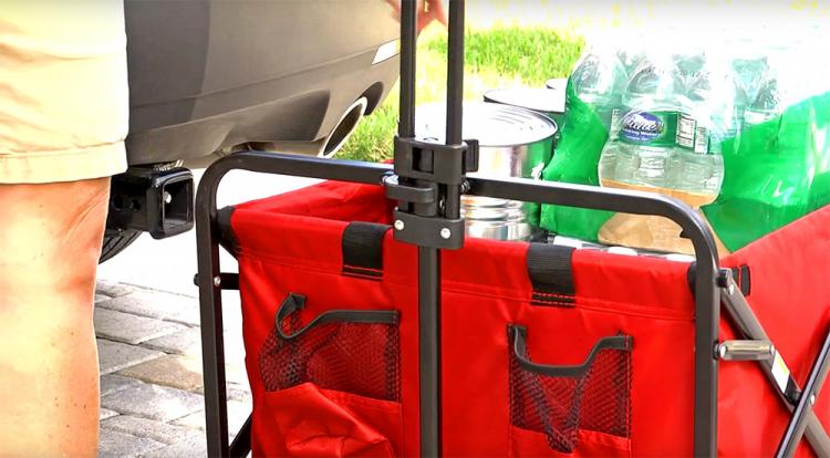 Mac Sports Collapsible Utitlity Wagon - Foldable Wagon for - Camping wagon - Beach wagon - Sports Games Wagon