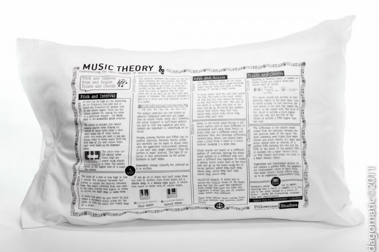 Study Guide Pillow Cases - Music Theory