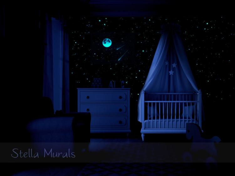 Glow in the Dark Stars for a Realistic Night Sky Ceiling - Stella Murals