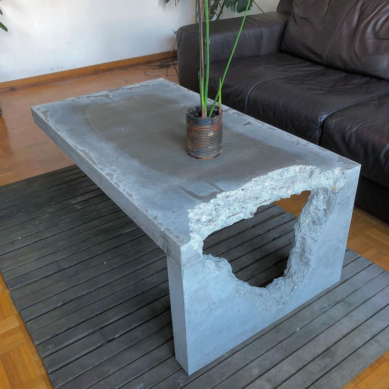 Concrete Coffee Tables Industrial Design